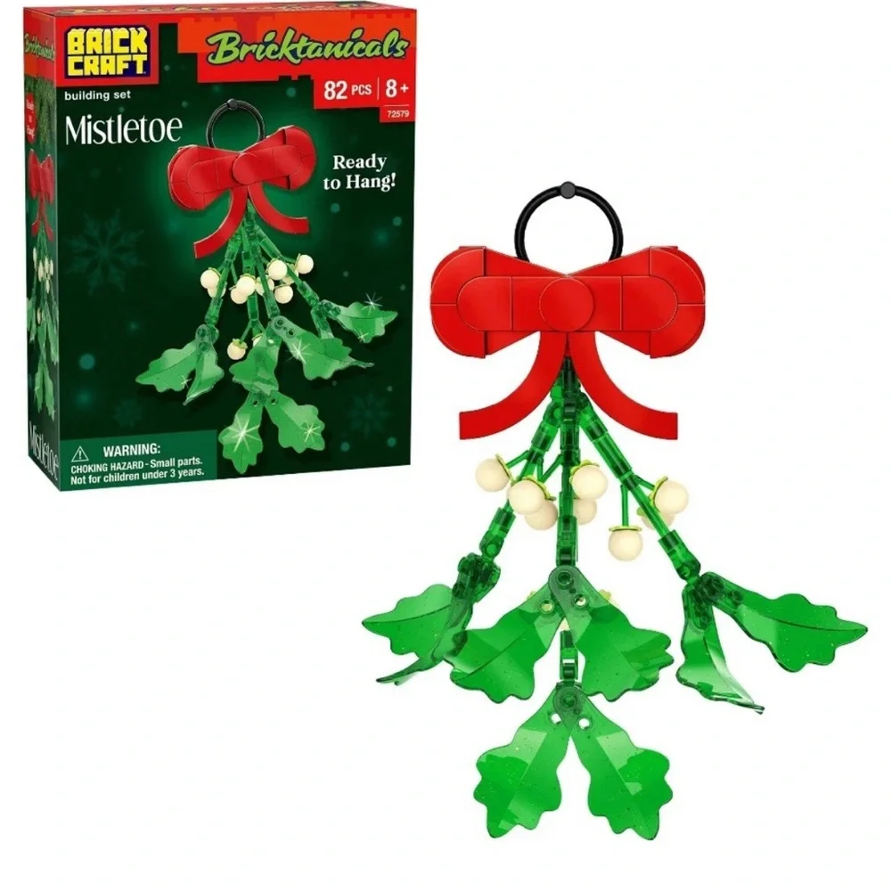 NEW LEGO Brick Craft Mistletoe Building Set Ornament Wreath